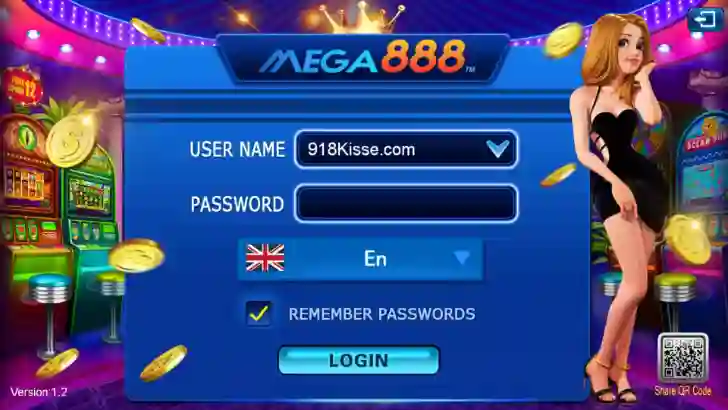 mega888 login